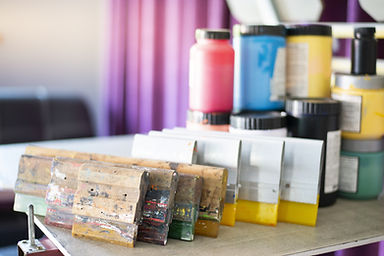 Screen printing materials